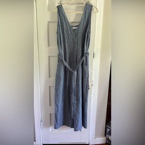 Carve Designs Woman’s XL Jumpsuit chambray Blue
